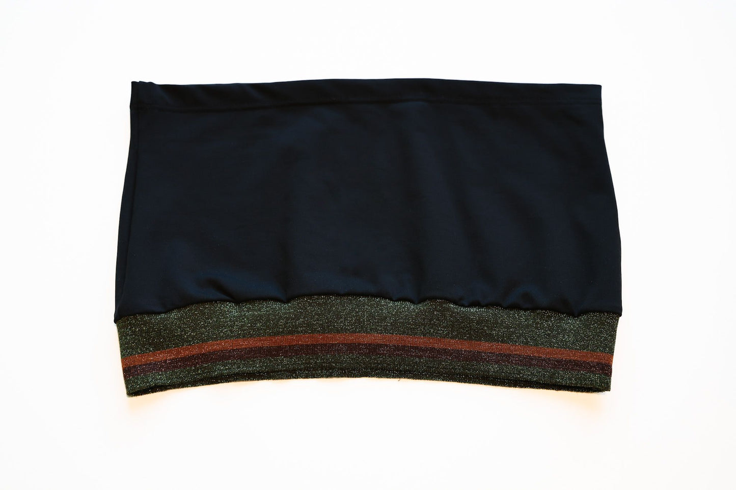 Black green & bronze sparkly band