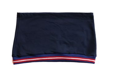 Navy red blue & white striped band